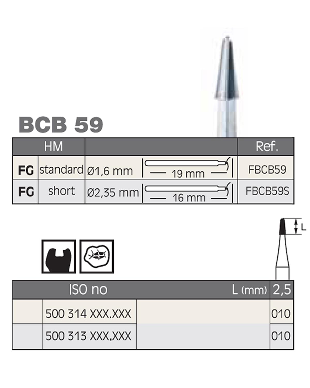 FBCB59 Aeratör Tungsten Karbit Yuvarlak Bitim Konik Frez
