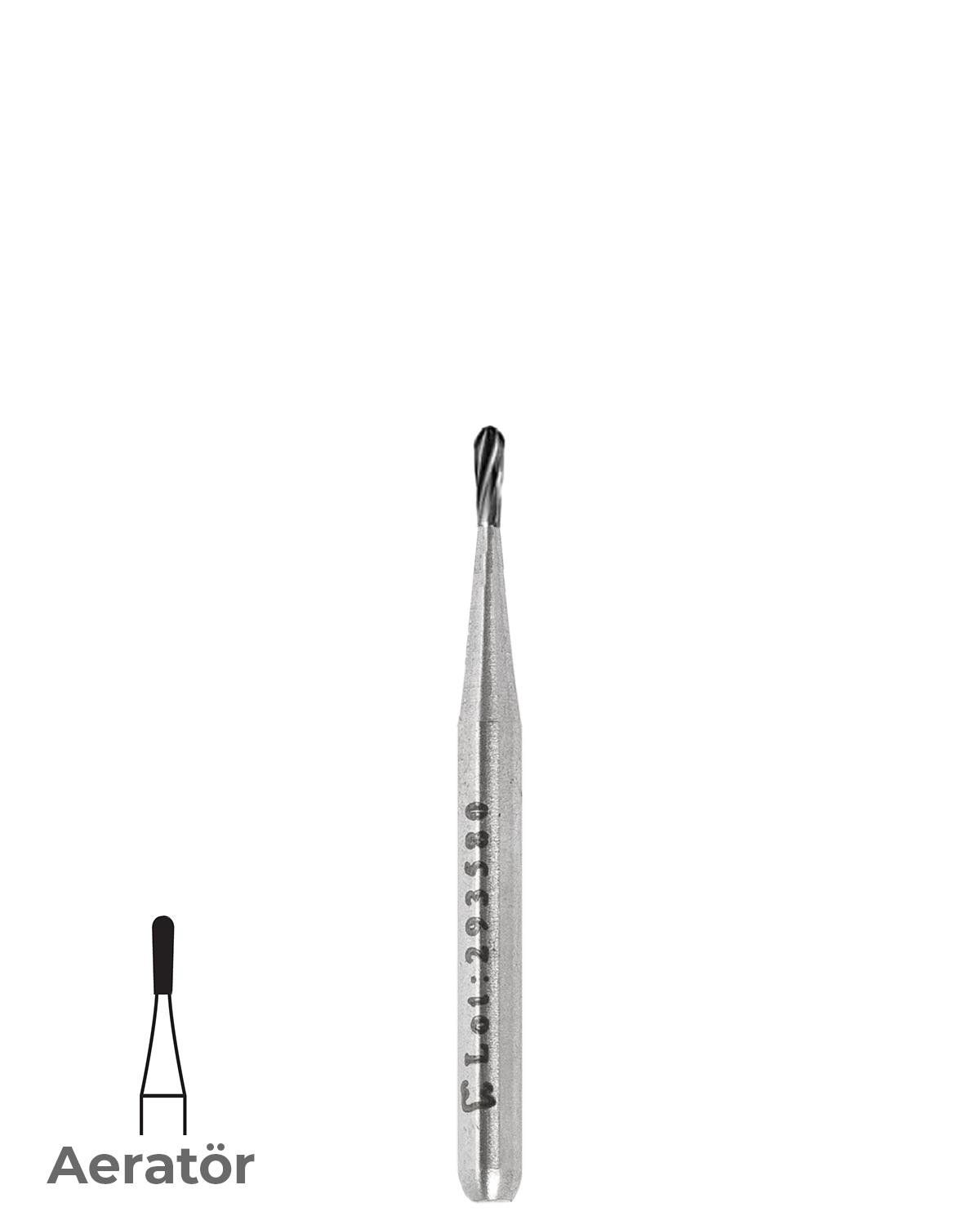 FBCB7SM Aeratör Tungsten Karbit Armut Frez