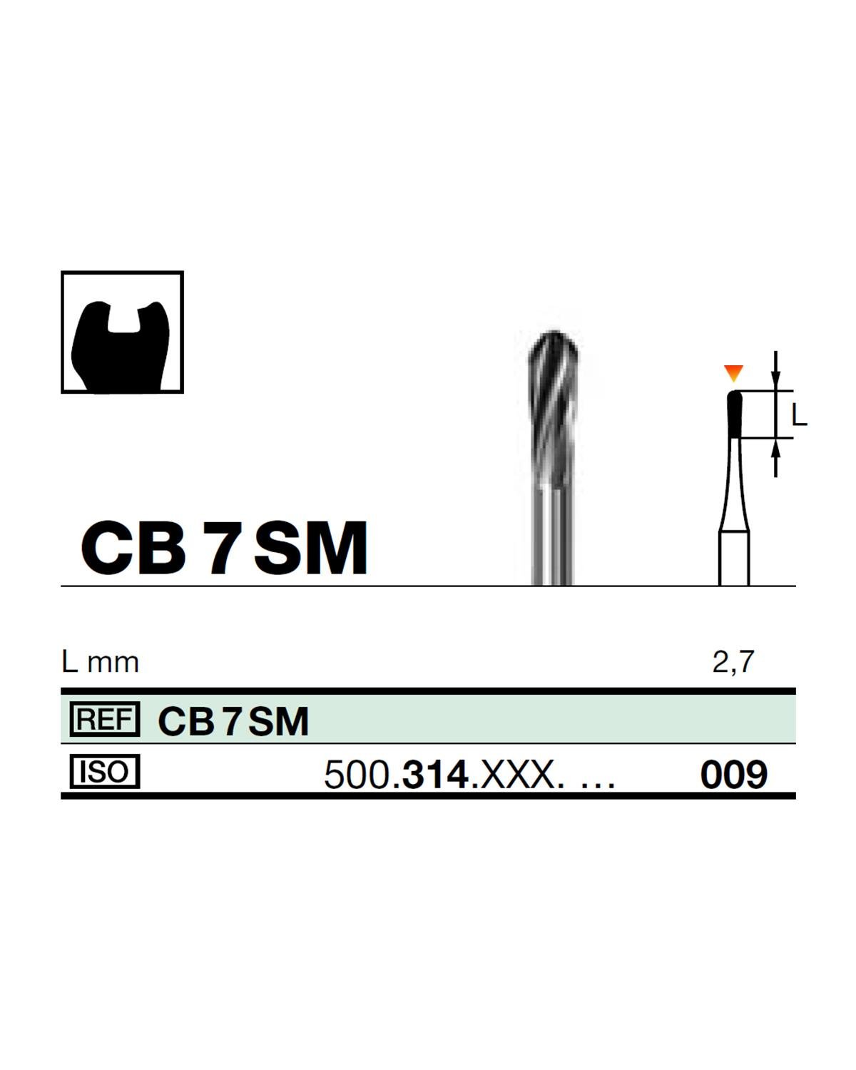 FBCB7SM Aeratör Tungsten Karbit Armut Frez