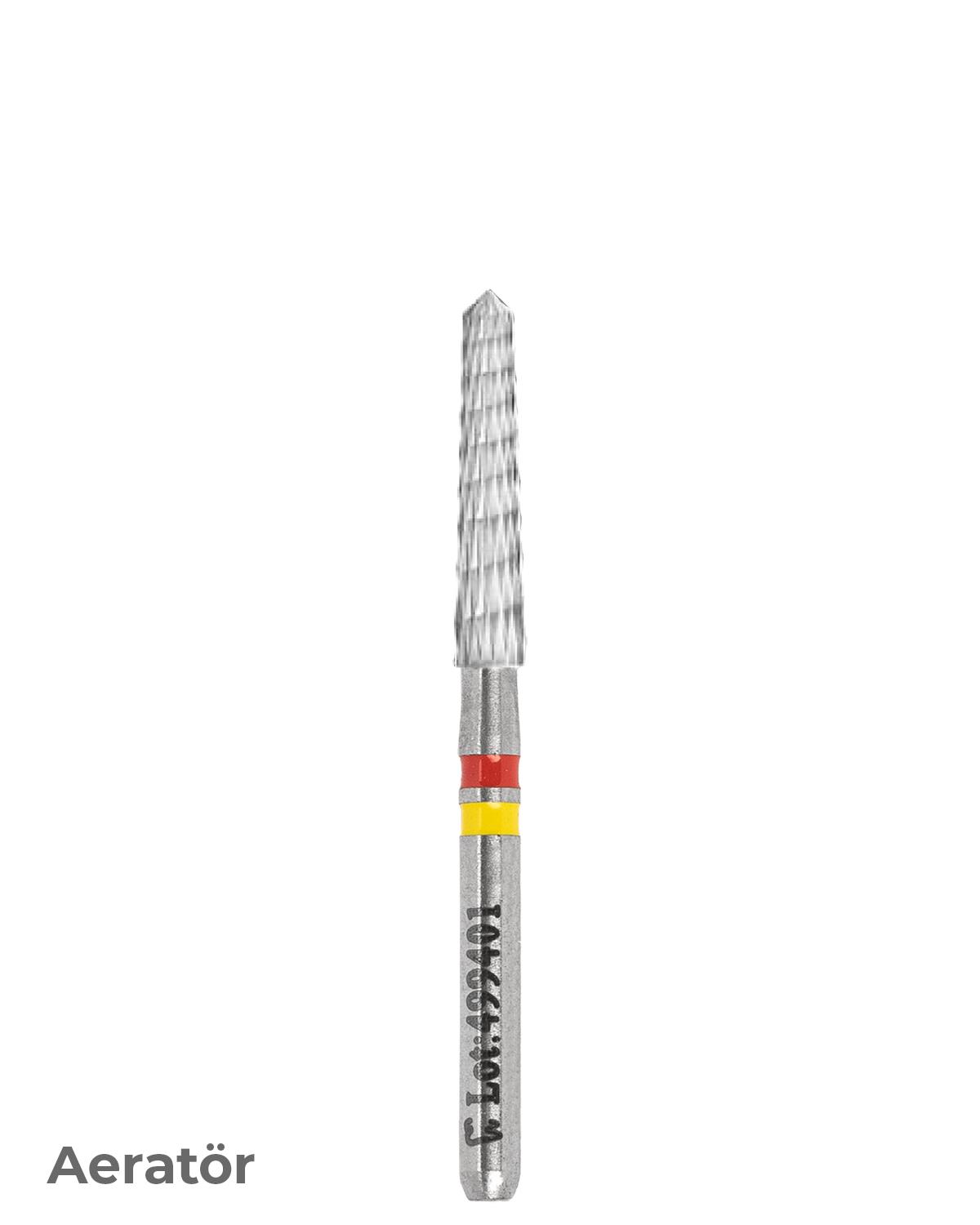 FBCF341DF Aeratör Tungsten Karbit Sivri Bitim Konik, Bitirme Frez