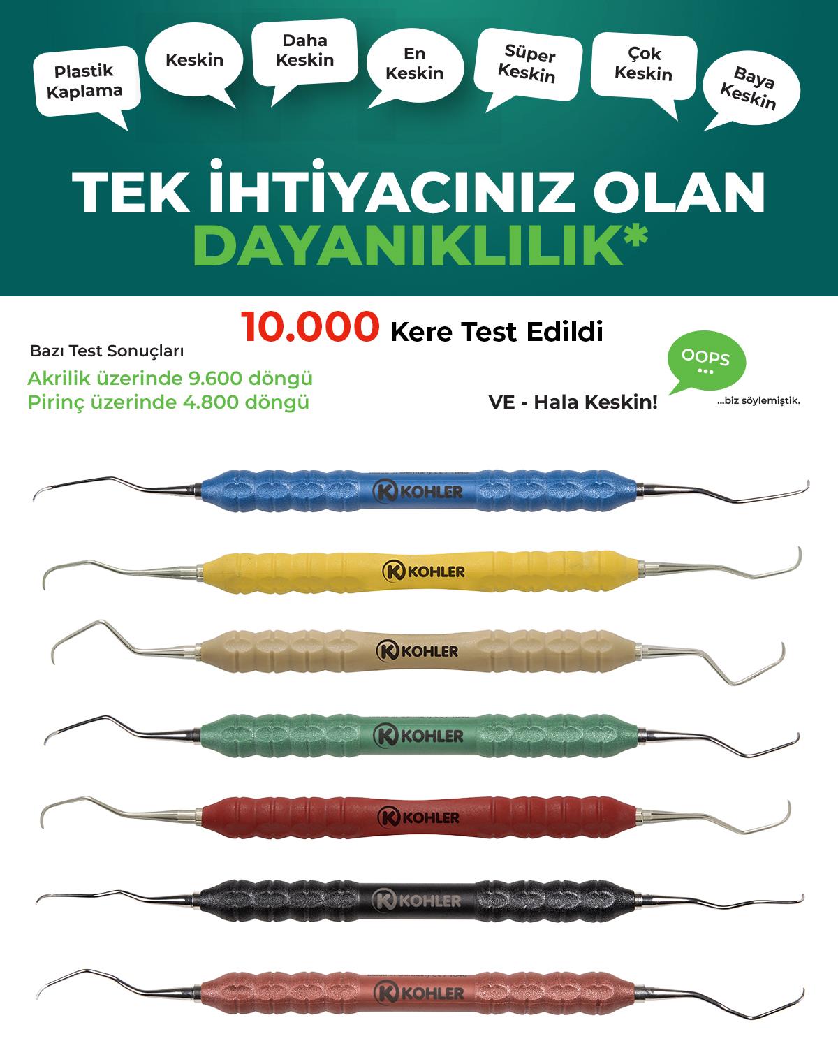 Gracey Küret DURABILITY Mini Gracey 7 Ad./Kaset