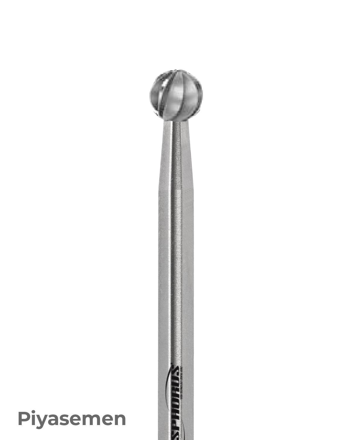 HBCB141 Piyesemen Tungsten Karbit Top baş, Rond Cerrahi Kemik Kesici Frez