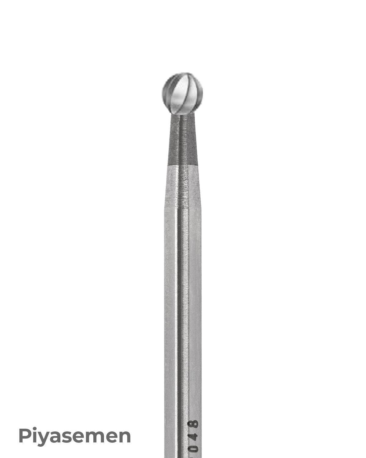 HBCB141 Piyesemen Tungsten Karbit Top baş, Rond Cerrahi Kemik Kesici Frez