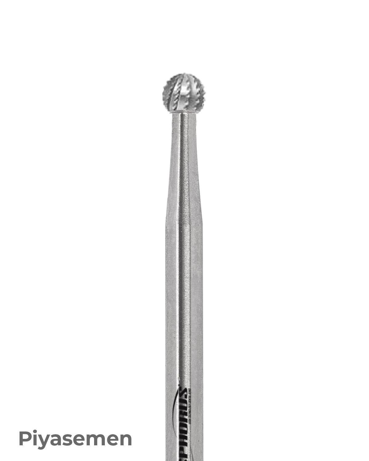 HBCB141A Piyesemen Tungsten Karbit Top baş, Rond Cerrahi Kemik Kesici Frez