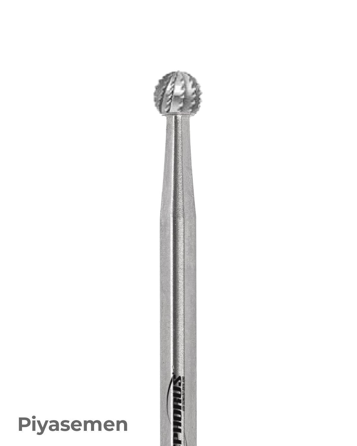 HBCB141A Piyesemen Tungsten Karbit Top baş, Rond Cerrahi Kemik Kesici Frez