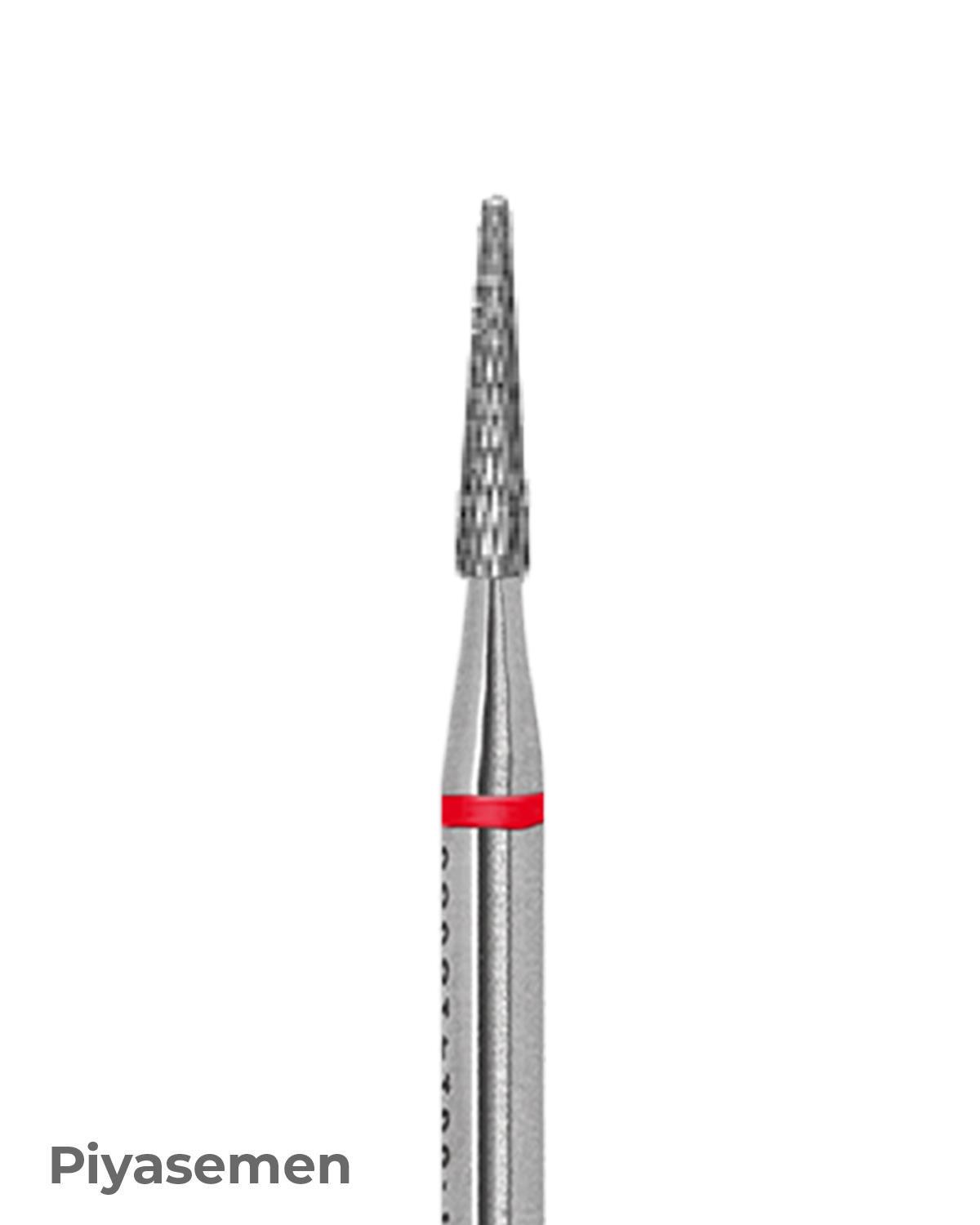 HBCC136 Piyesemen Tungsten Karbit Yuvarlak Bitim Konik, Laboratuvar Frez