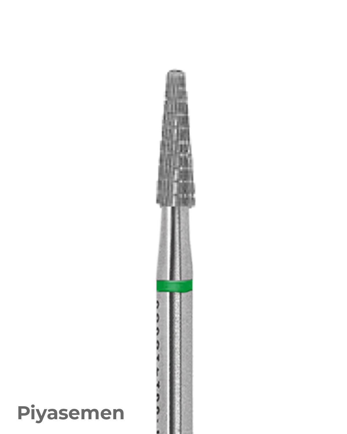 HBCC138 Piyesemen Tungsten Karbit Yuvarlak Bitim Konik, Laboratuvar Frez