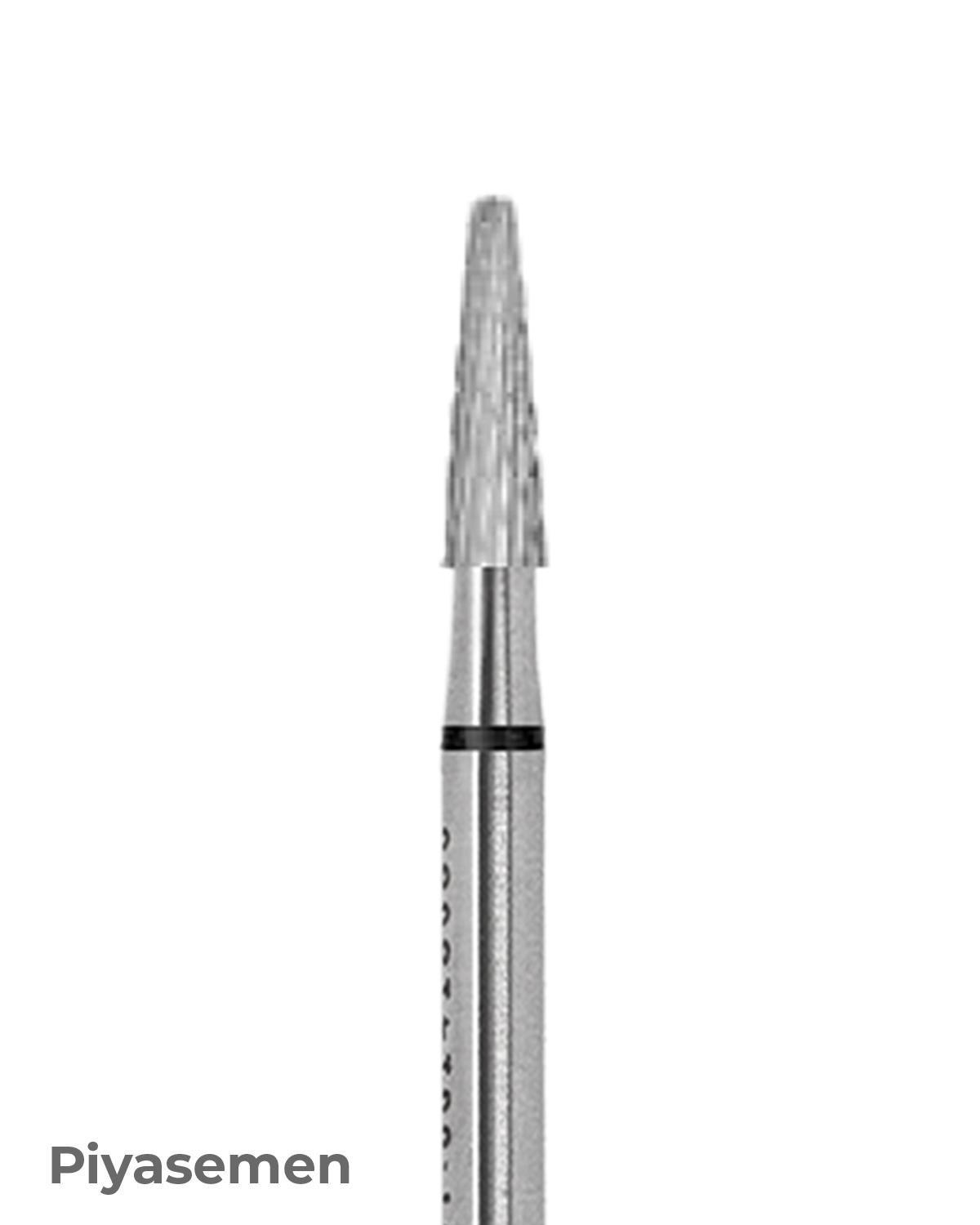 HBCC138 Piyesemen Tungsten Karbit Yuvarlak Bitim Konik, Laboratuvar Frez