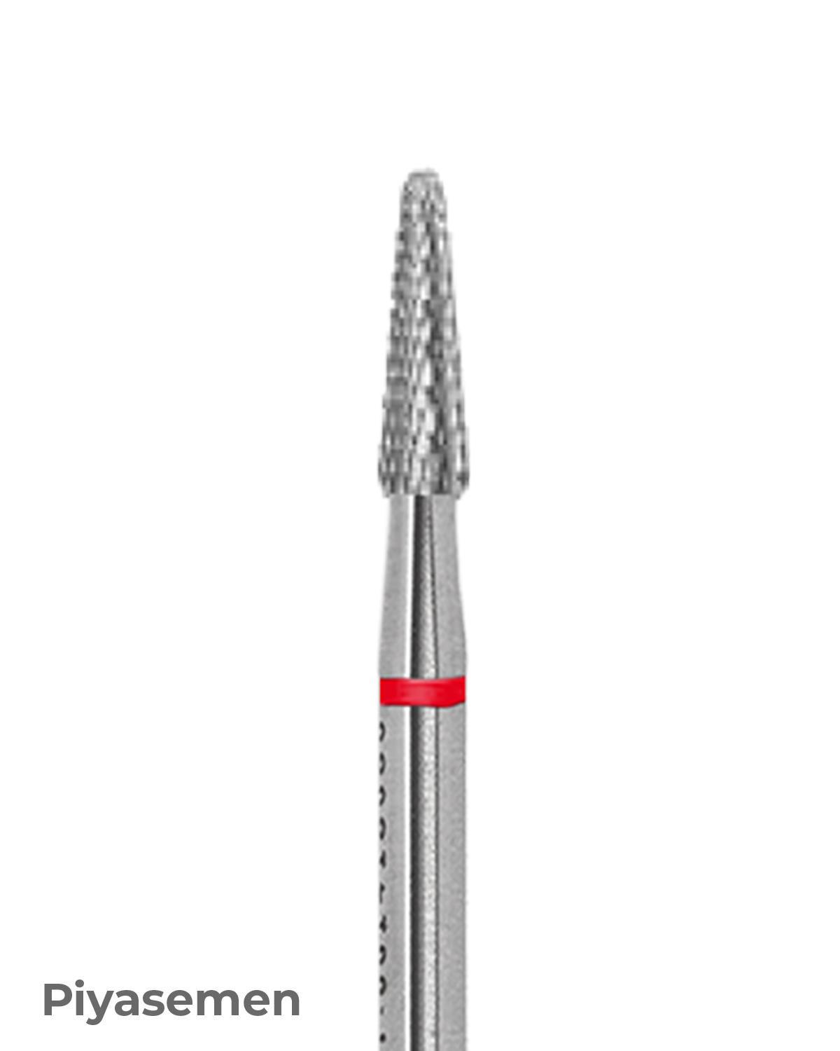 HBCC138 Piyesemen Tungsten Karbit Yuvarlak Bitim Konik, Laboratuvar Frez