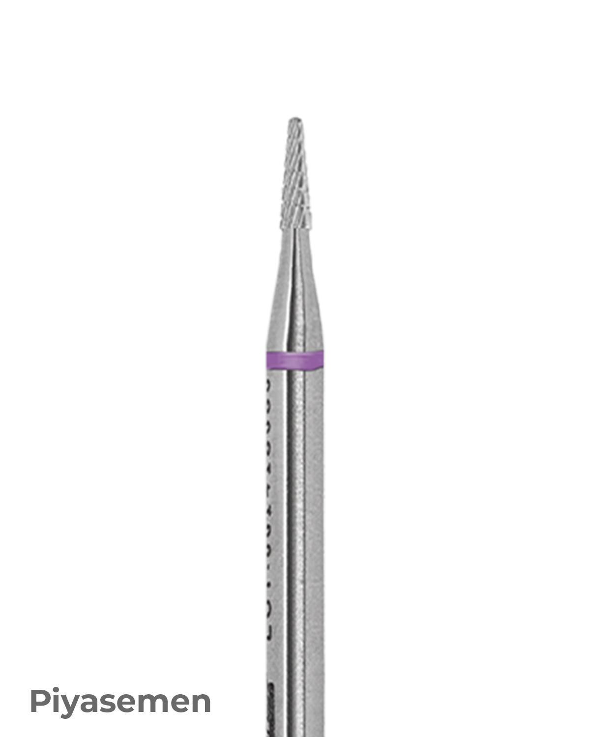 HBCC138 Piyesemen Tungsten Karbit Yuvarlak Bitim Konik, Laboratuvar Frez