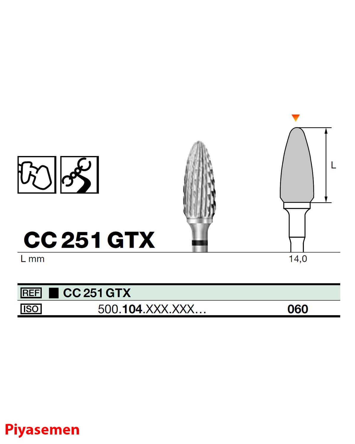HBCC251 Piyesemen Tungsten Karbit Labut, Laboratuvar Frez