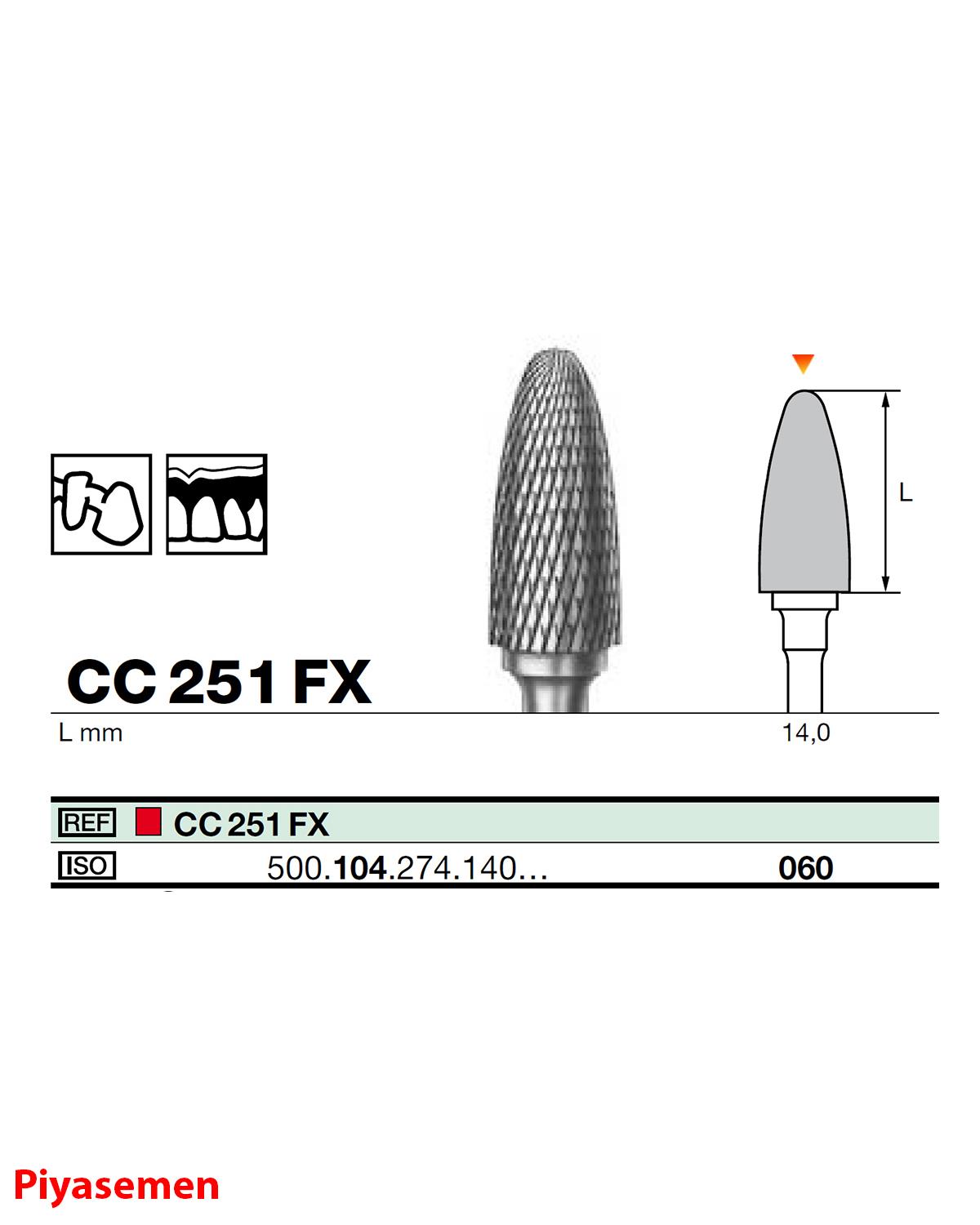 HBCC251 Piyesemen Tungsten Karbit Labut, Laboratuvar Frez