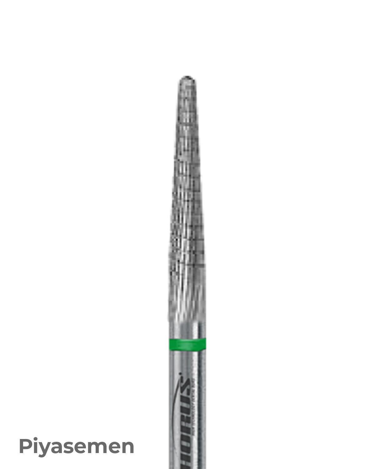 HBCC261 Piyesemen Tungsten Karbit Yuvarlak Bitim Konik, Laboratuvar Frez