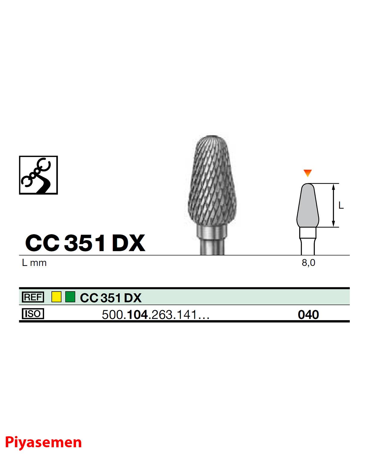 HBCC351 Piyesemen Tungsten Karbit Labut, Laboratuvar Frez