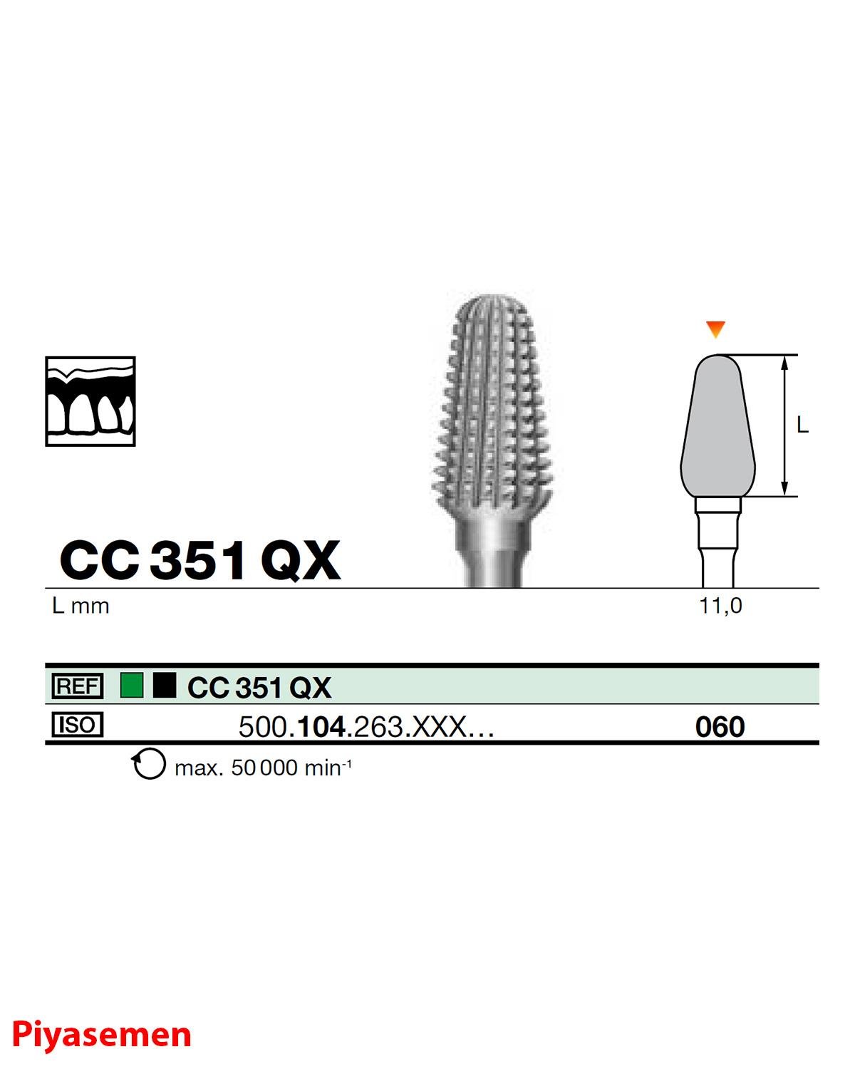 HBCC351 Piyesemen Tungsten Karbit Labut, Laboratuvar Frez