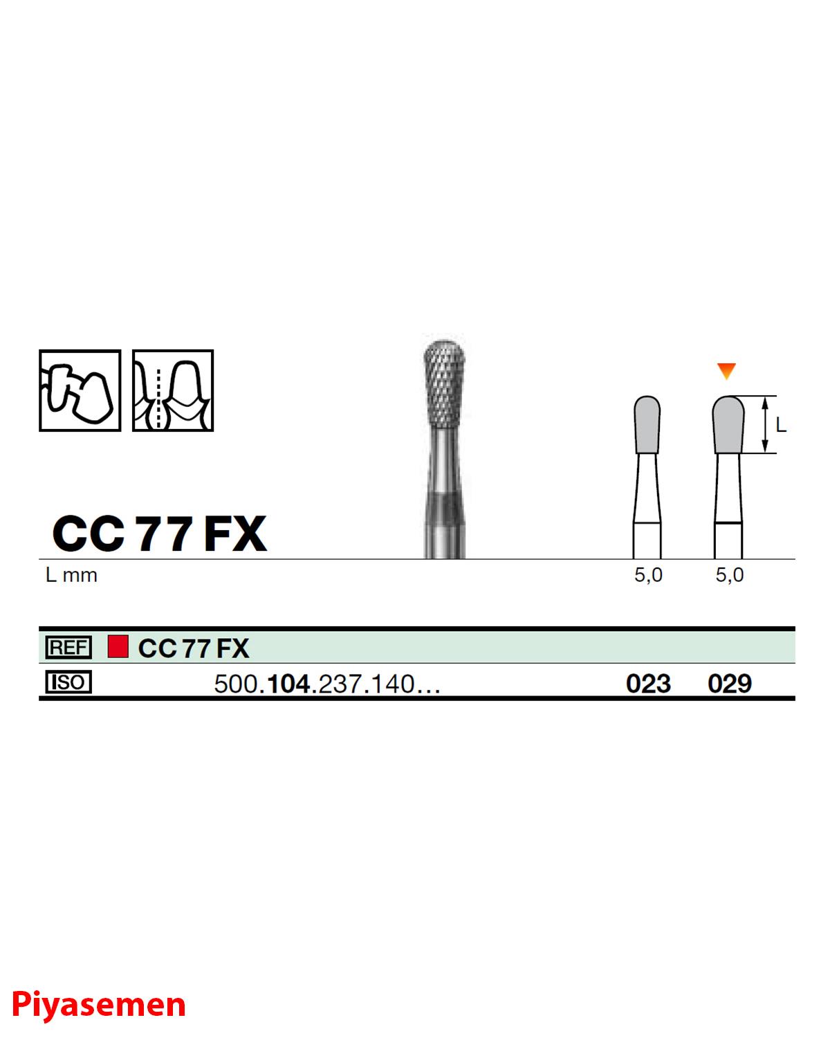 HBCC77 Piyesemen Tungsten Karbit Armut, Laboratuvar Frez