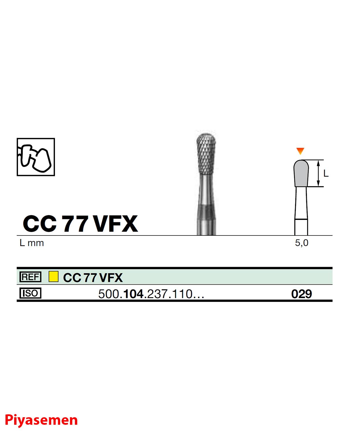 HBCC77 Piyesemen Tungsten Karbit Armut, Laboratuvar Frez