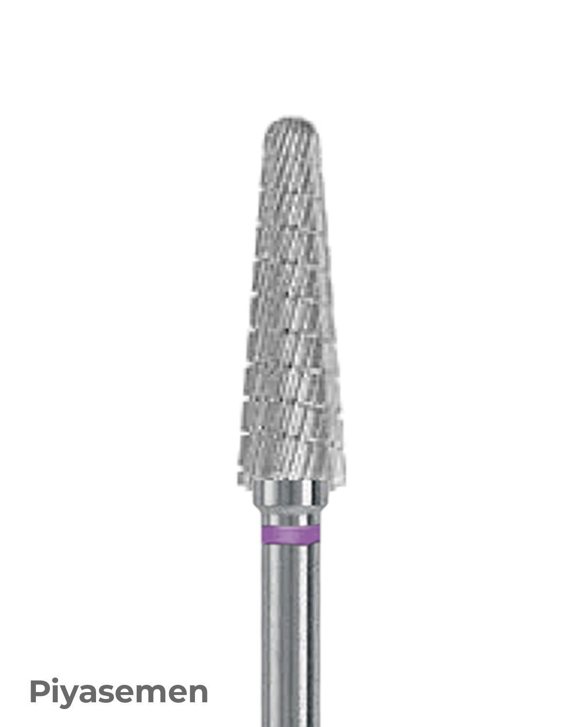 HBCC79 Piyesemen Tungsten Karbit Yuvarlak Bitim Konik, Laboratuvar Frez