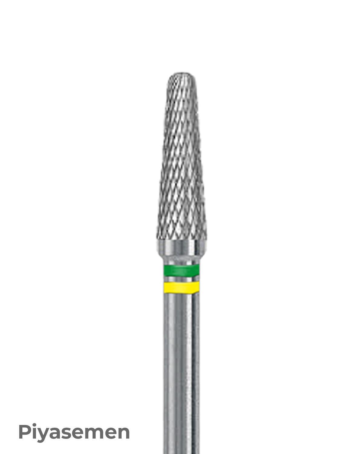 HBCC79 Piyesemen Tungsten Karbit Yuvarlak Bitim Konik, Laboratuvar Frez