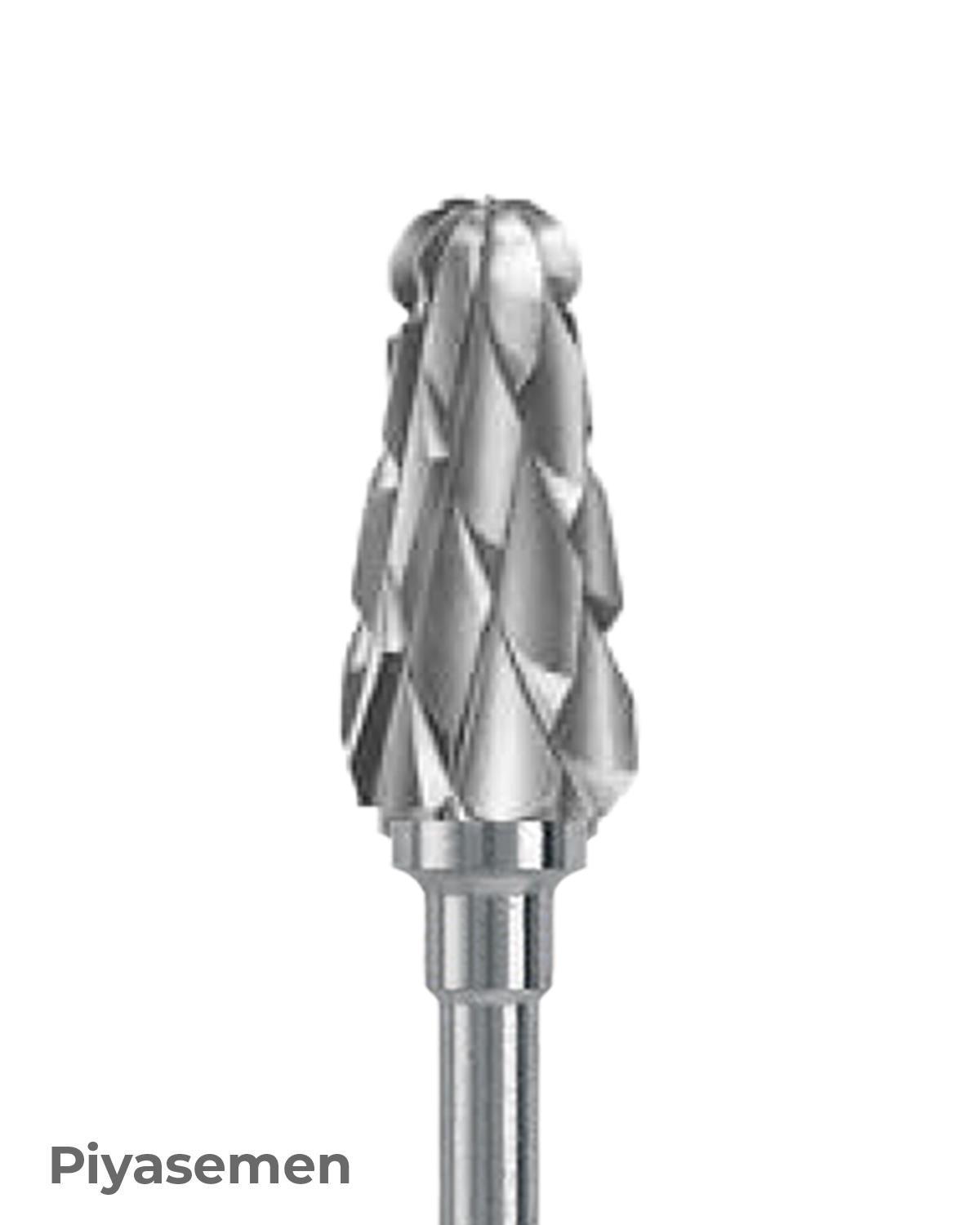 HBCC79 Piyesemen Tungsten Karbit Yuvarlak Bitim Konik, Laboratuvar Frez