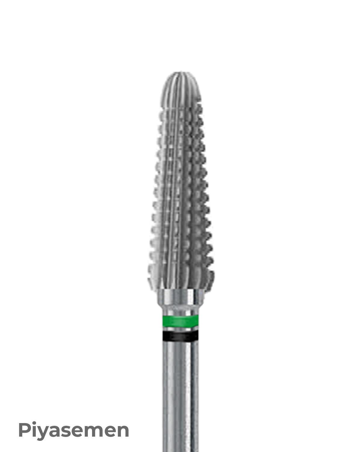 HBCC79 Piyesemen Tungsten Karbit Yuvarlak Bitim Konik, Laboratuvar Frez