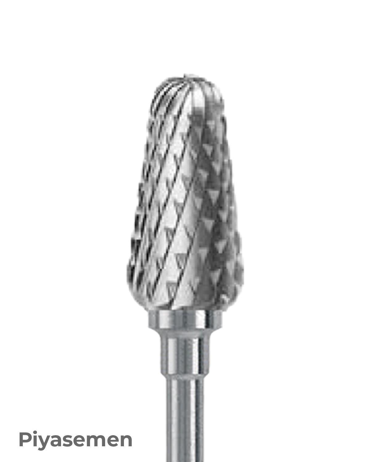 HBCC79 Piyesemen Tungsten Karbit Yuvarlak Bitim Konik, Laboratuvar Frez