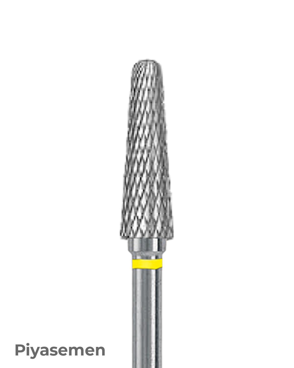 HBCC79 Piyesemen Tungsten Karbit Yuvarlak Bitim Konik, Laboratuvar Frez