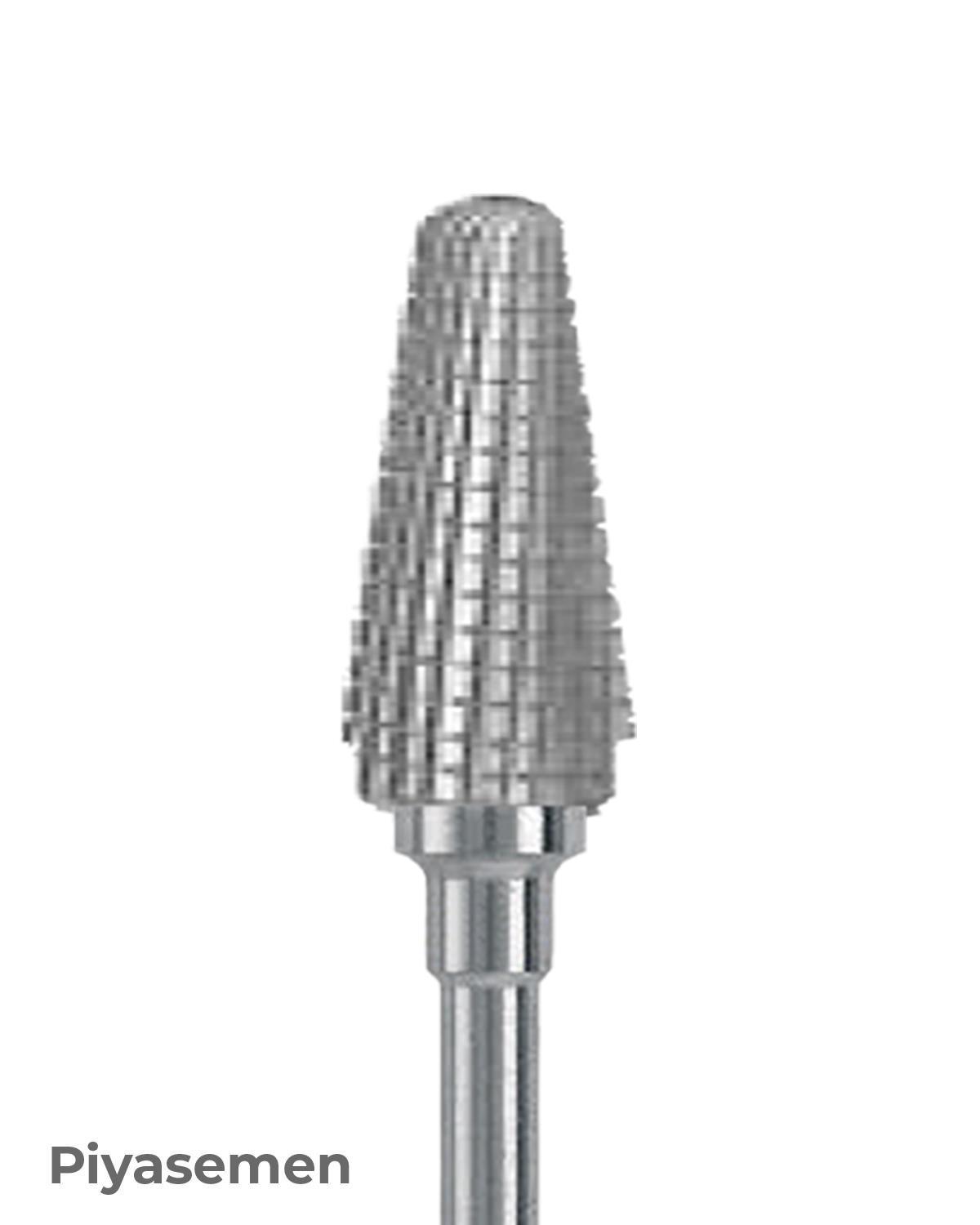 HBCC79 Piyesemen Tungsten Karbit Yuvarlak Bitim Konik, Laboratuvar Frez