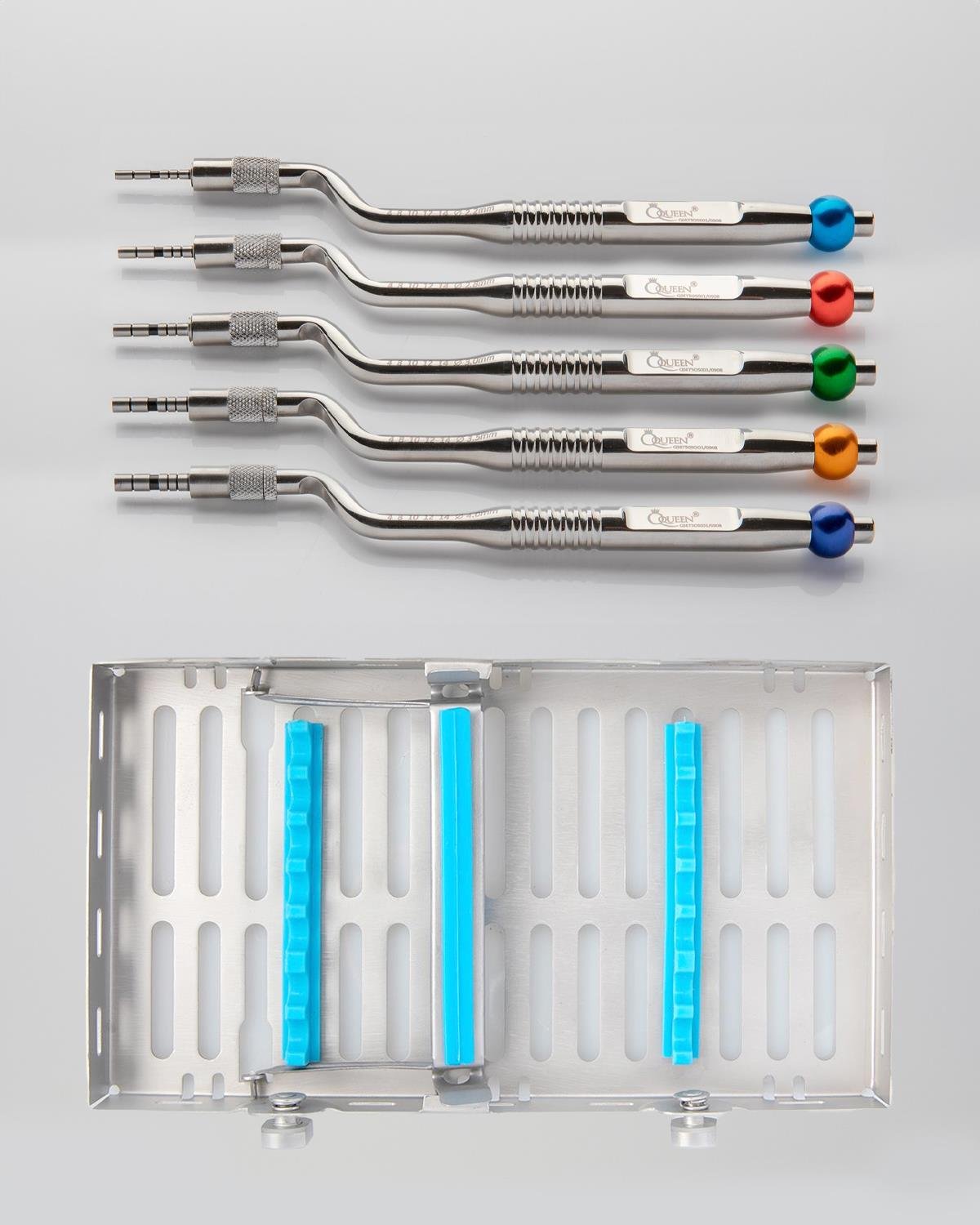 İç Bükey L açılı Osteotom 2.2/2.8/3/3.5/4mm 17cm 5 Ad./Kaset