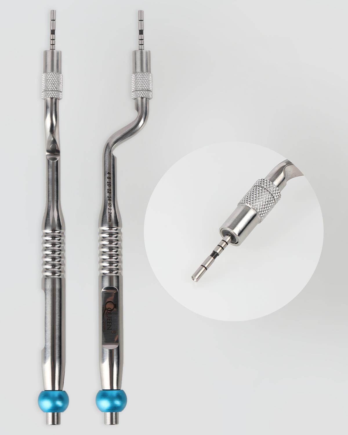 İç Bükey L açılı Osteotom 2,2mm 17cm