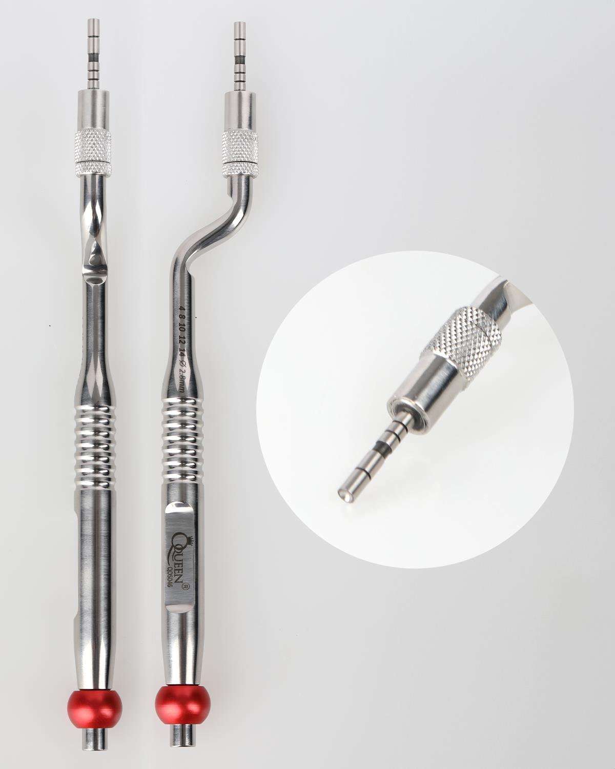 İç Bükey L açılı Osteotom 2,8mm 17cm