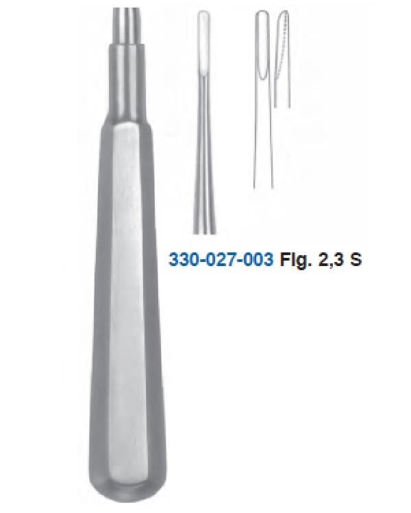 Kalan Mini Kök Düz Bien Elevatör Mini Bien 2,3mm 15cm