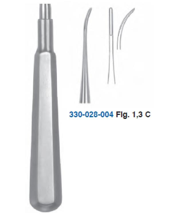 Kalan Mini Kök Eğri Bien Elevatör Mini Bien 1,3mm 15cm