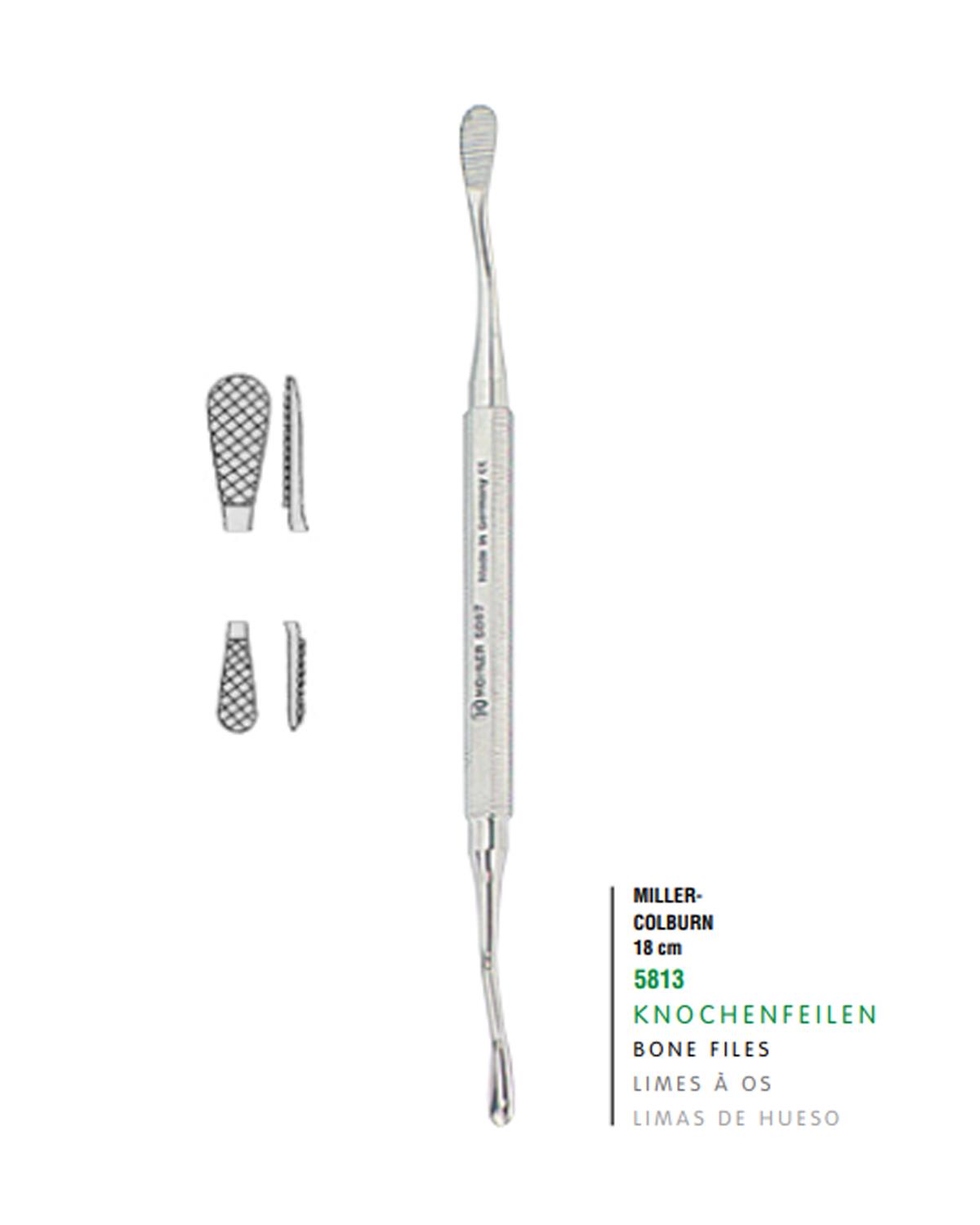 Kemik Eğesi MILLER-COLBURN FIG.1 18cm