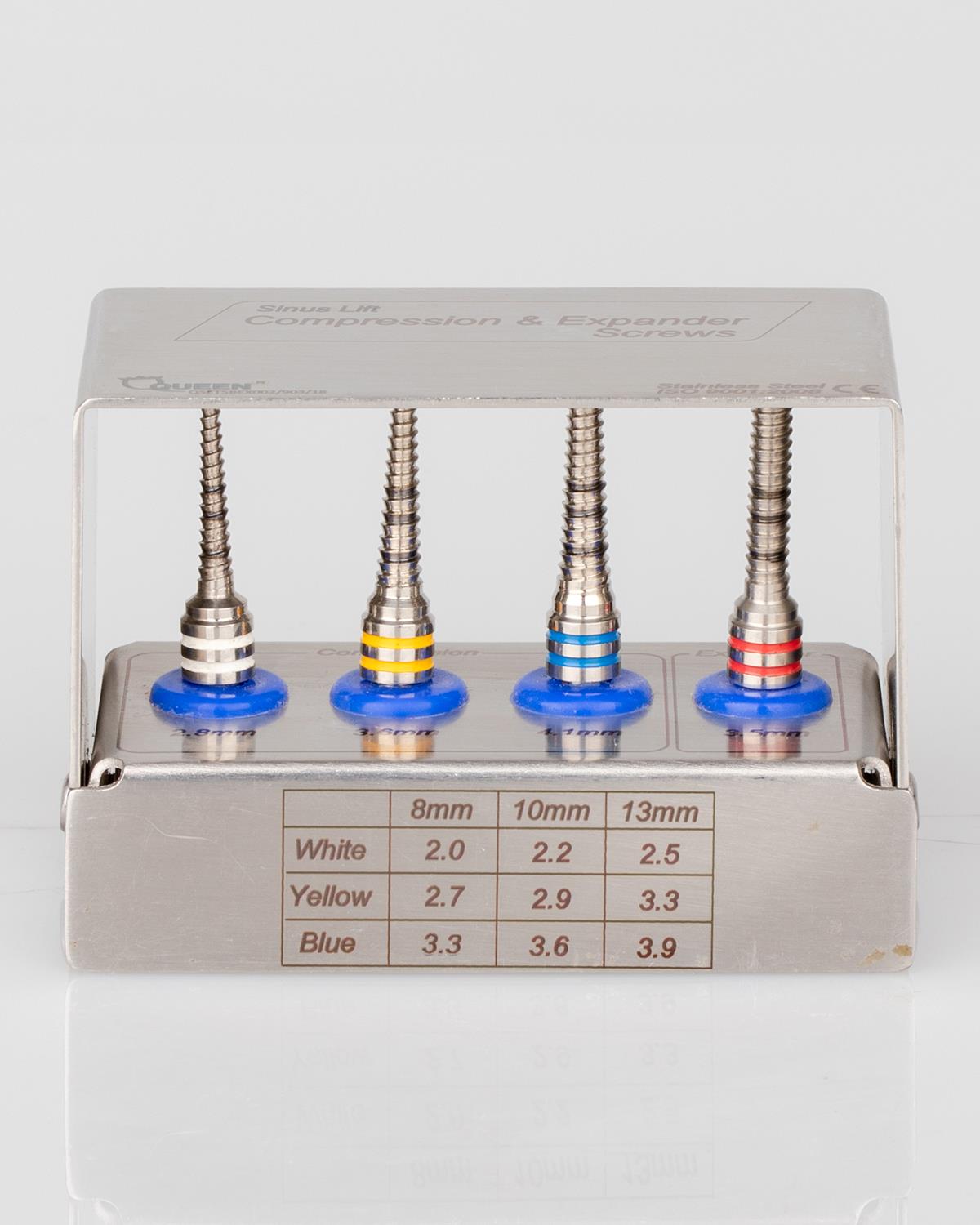 Kemik Genişletme Frezi Bone Expender Set 4 Ad./Kaset