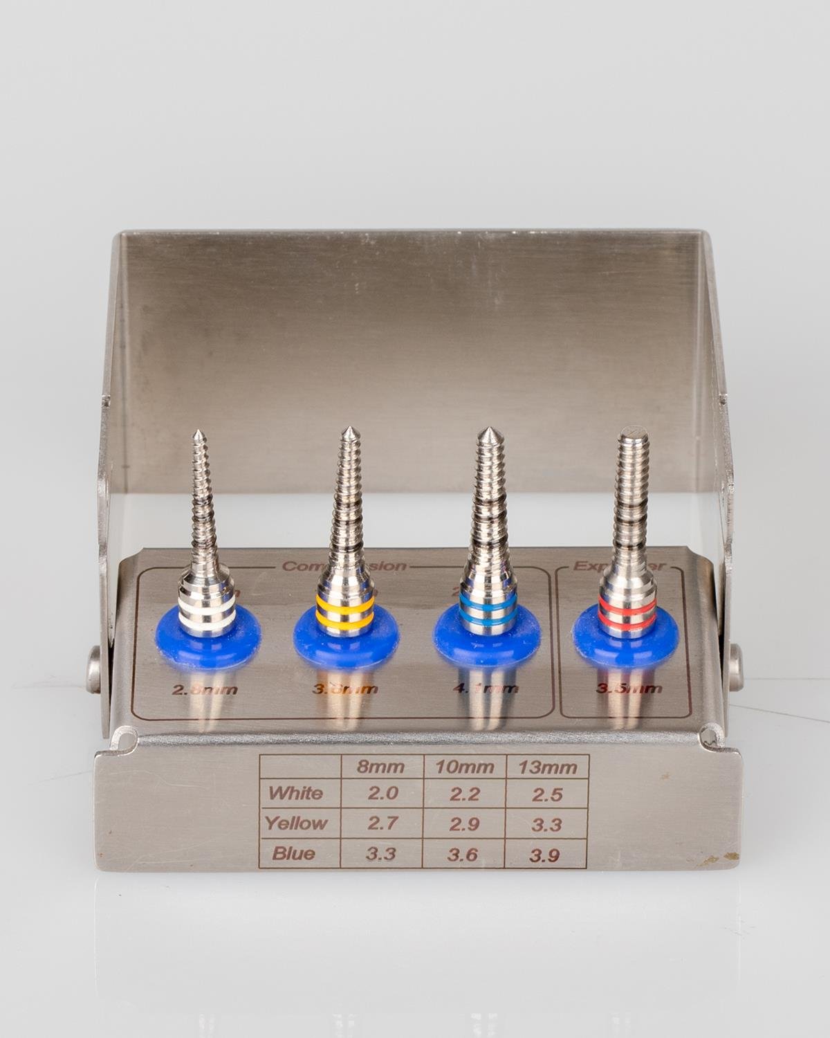 Kemik Genişletme Frezi Bone Expender Set 4 Ad./Kaset