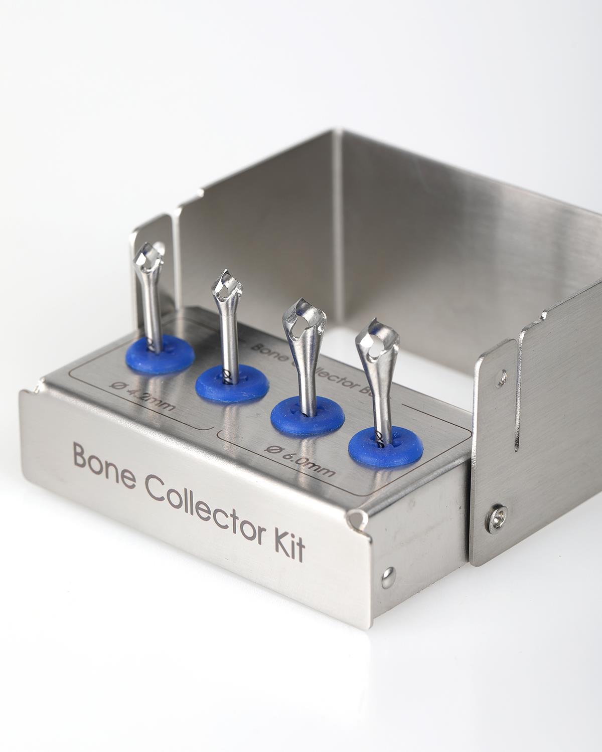 Kemik Toplama Frezi 4/6mm 4 Parça/Kaset