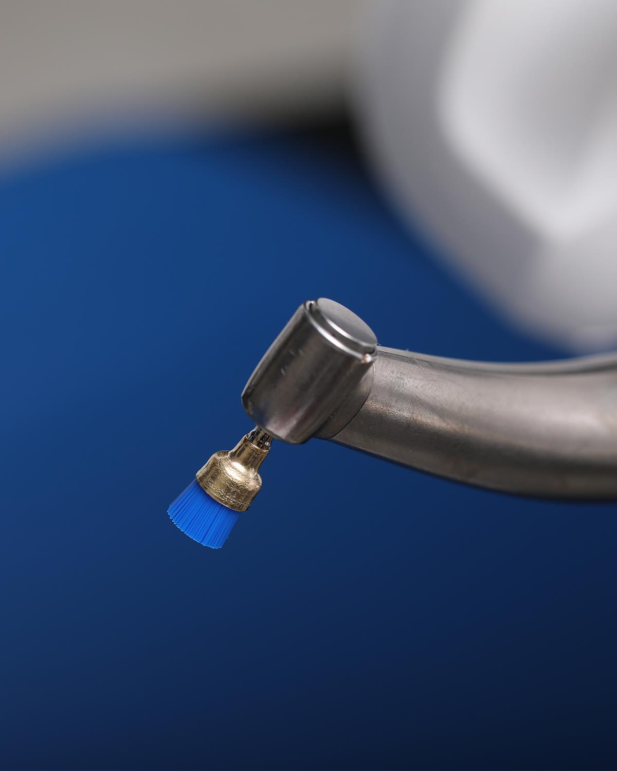 Mavi sert (Sertlik:4) polisaj fırçası 7mm