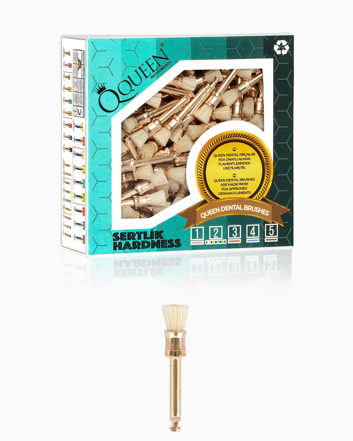 Naturel domuz kılı polisaj fırçası 5mm