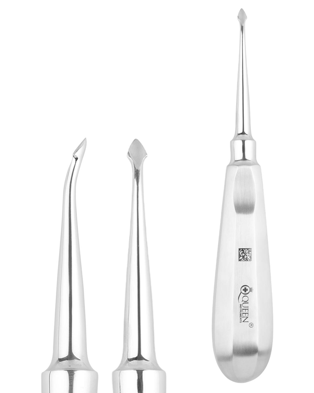 Öne-Arkaya Bükümlü Ok Uçlu Elevatör Fig63R 4mm 16cm