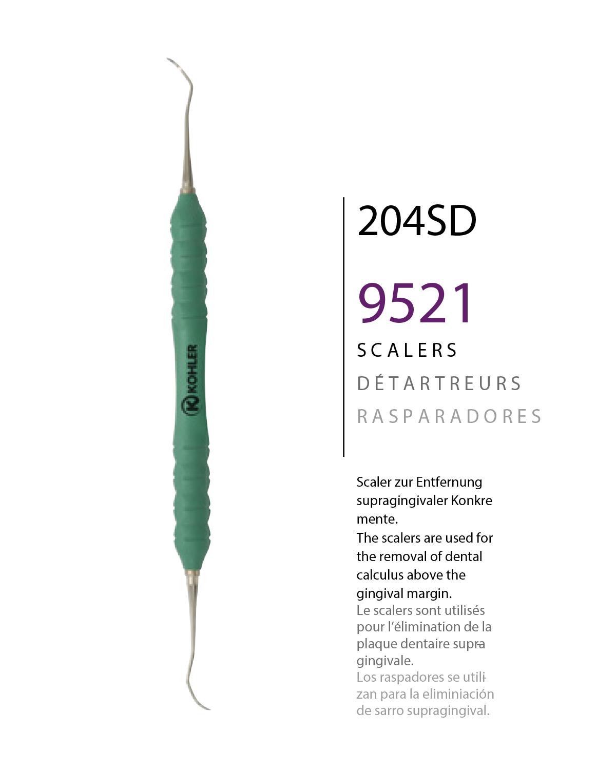 Orak Skaler Küret fig. 204SD