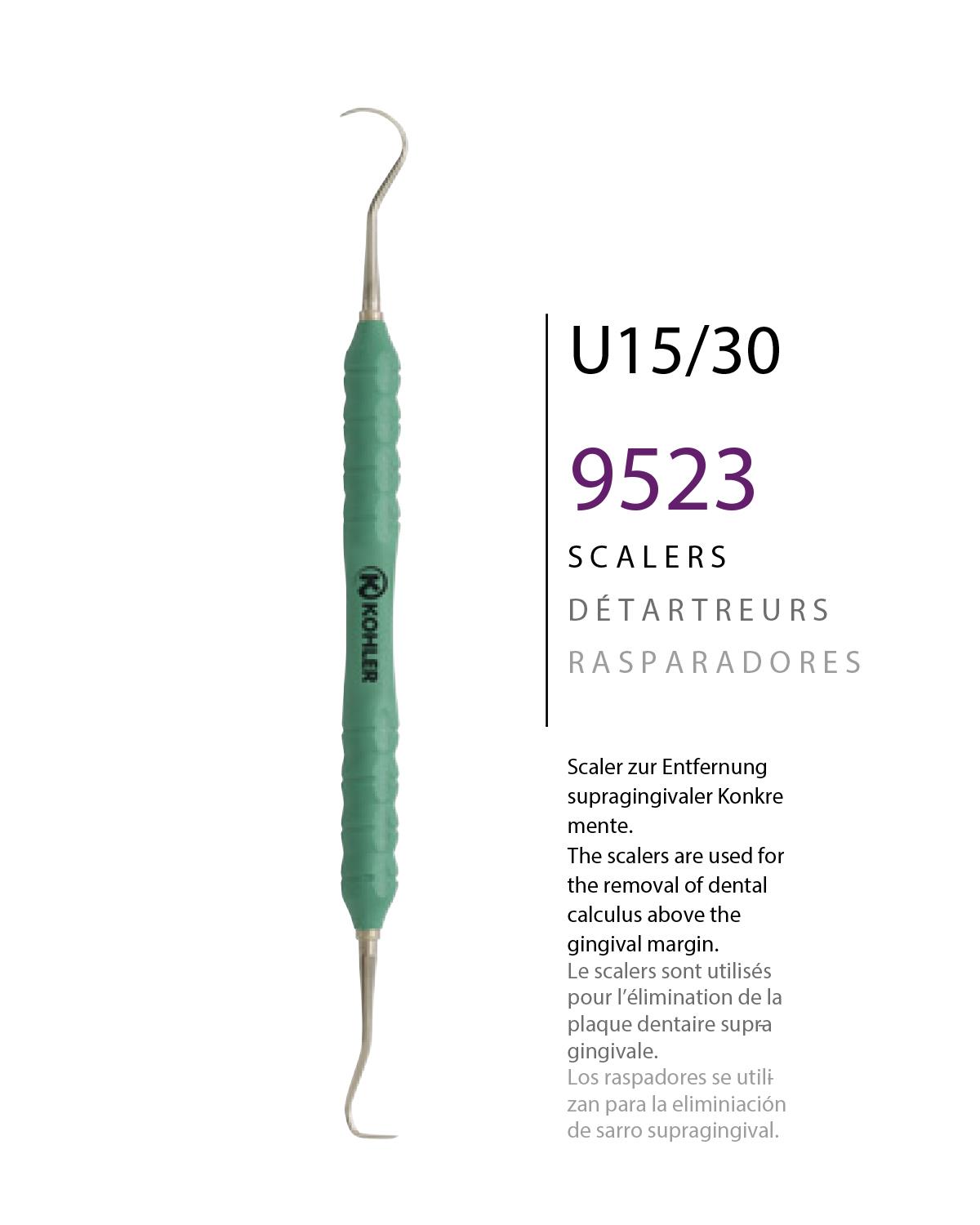 Orak Skaler Küret fig. U15/33