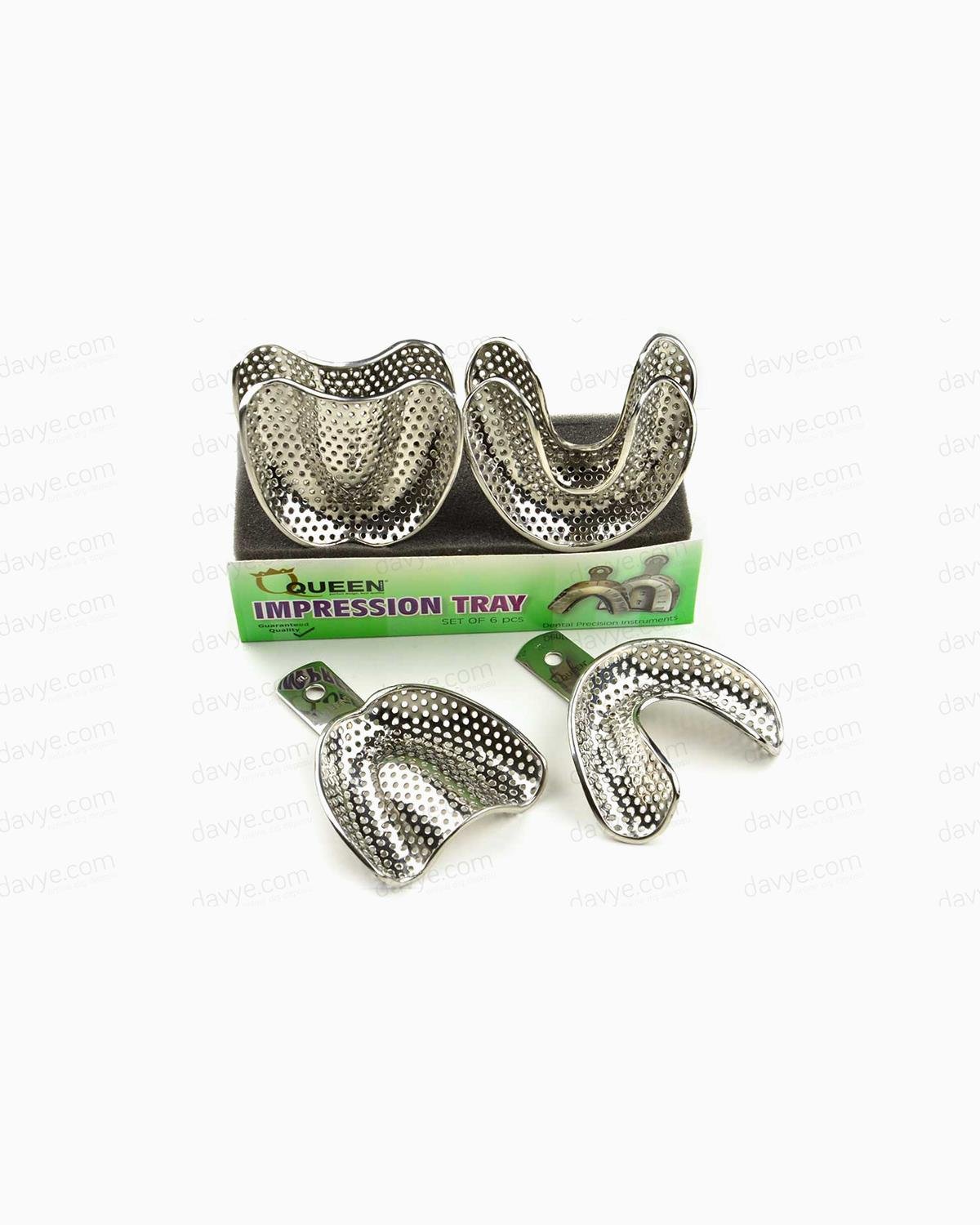 Queen  Alt-Üst Dişsiz Delikli Ölçü Kaşiğı Seti fig- 5 10 5cm 6 Parça-Pkt- QITS044