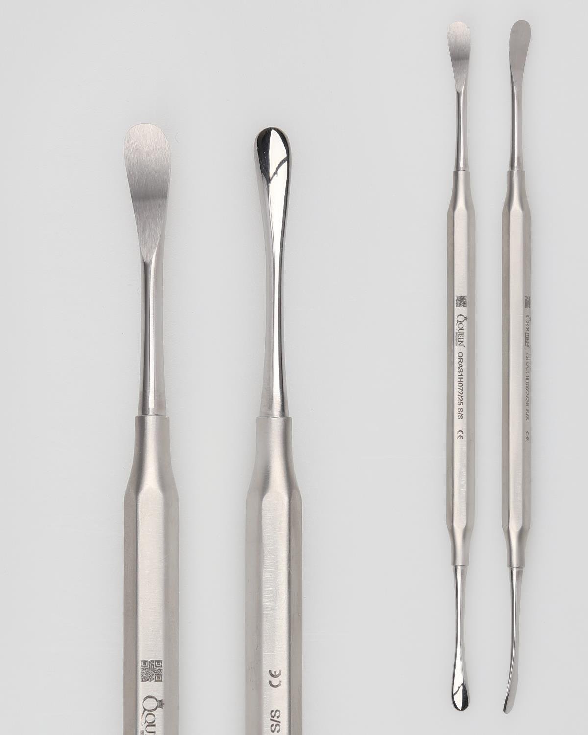 Queen  Doğrusal Oval-Oval Periost Elevatörü GOLDMAN-FOX 8mm-5mm 19cm - QRAS1H072