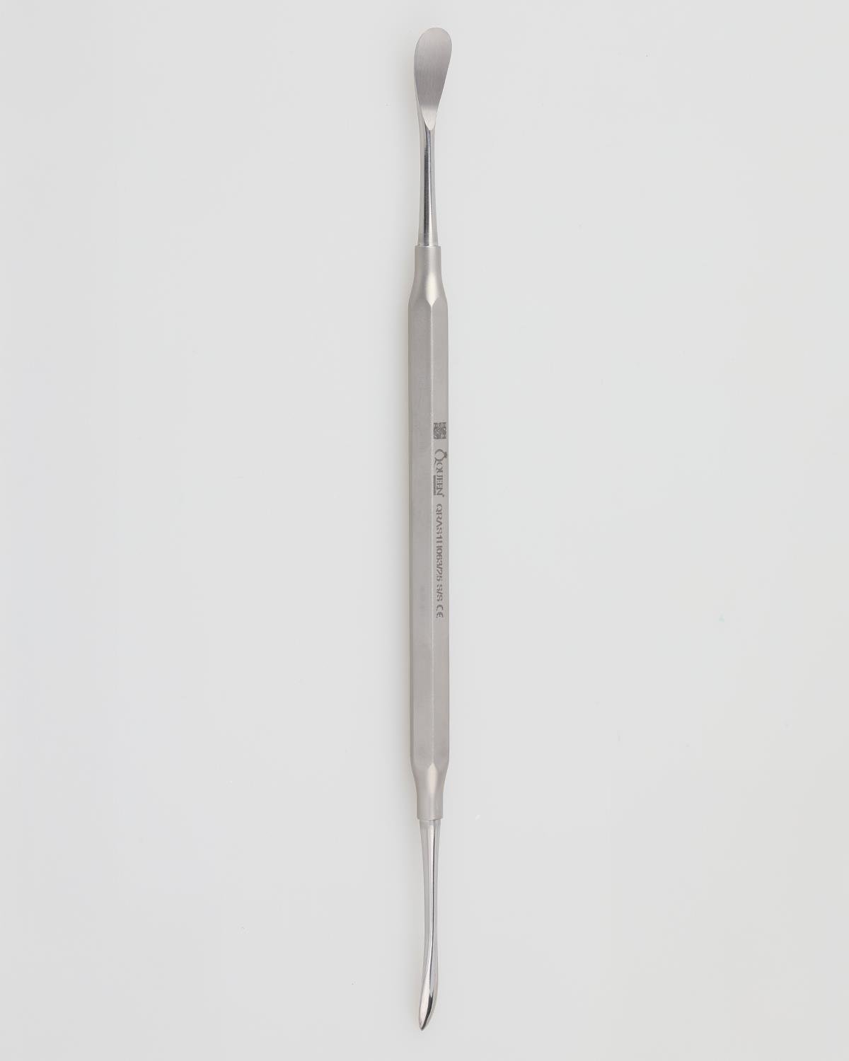 Queen  Doğrusal Oval-Sivri Periost Elevatörü Molt 8mm-4mm 19cm - QRAS1H063