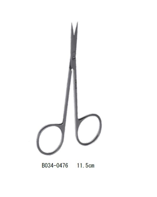 Queen+  Düz Cerrahi Makas Iris 11 5cm - B034-0477