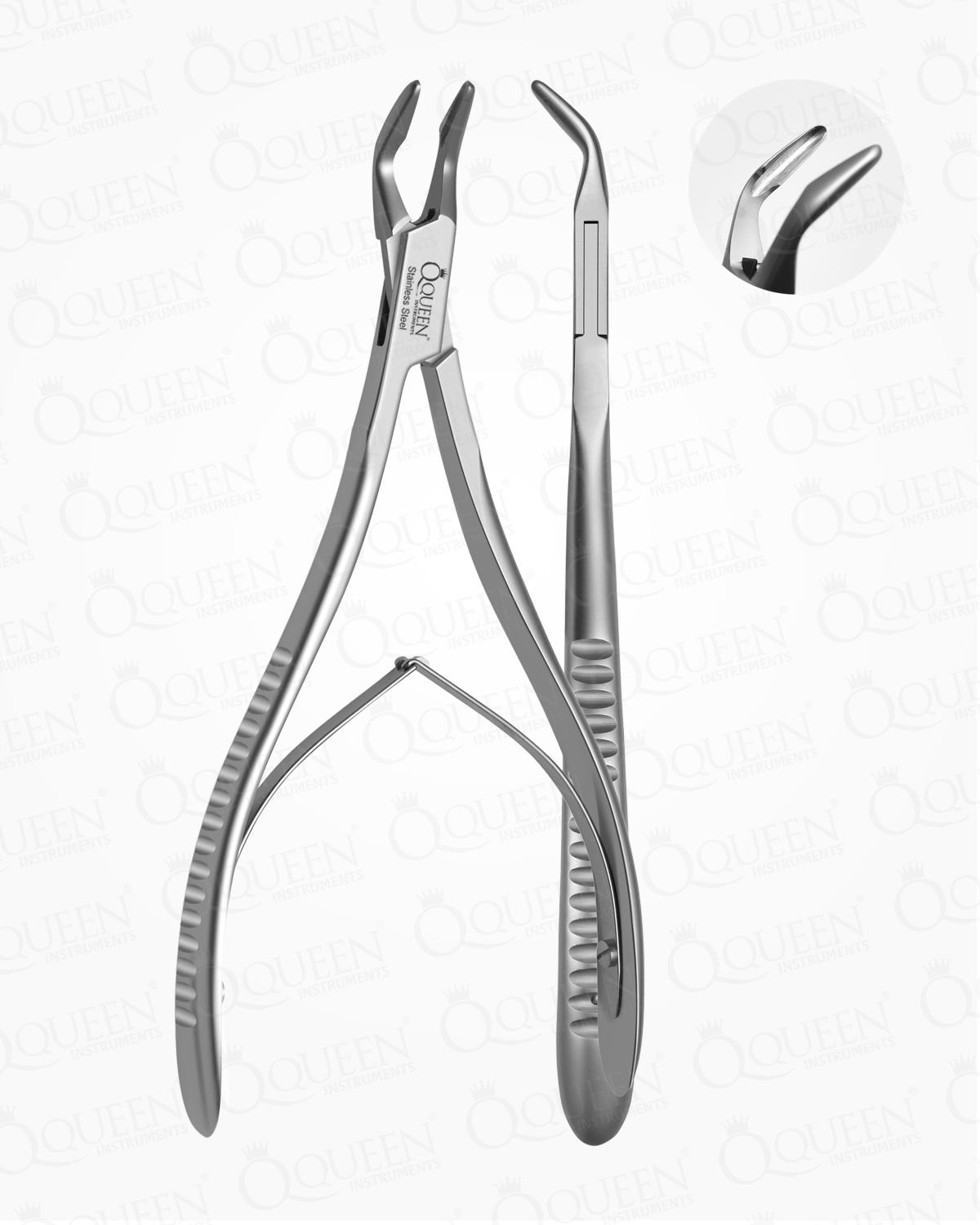 Queen  Eğri Kemik Pensi FRIEDMAN 15cm - QBR003