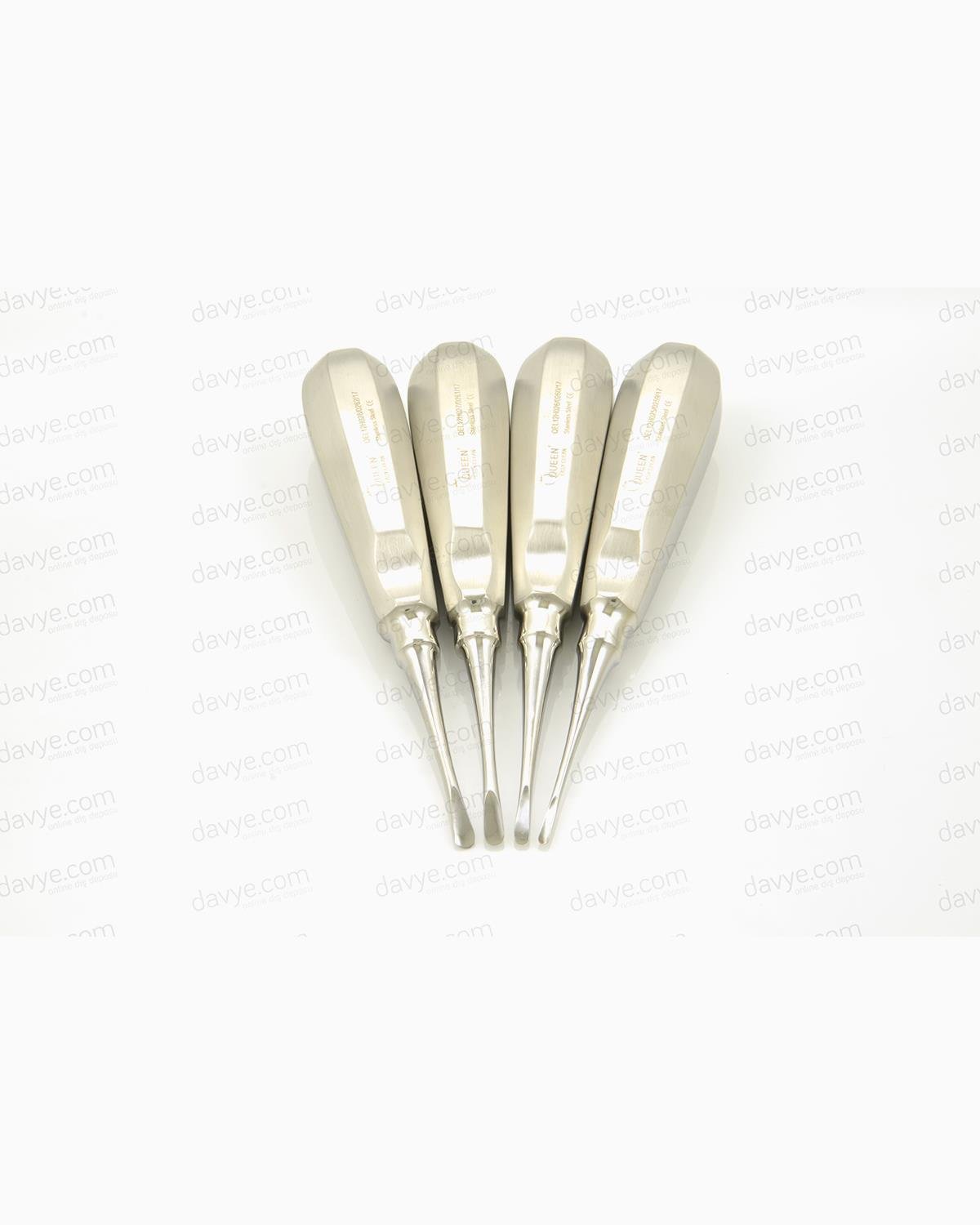 Queen  Lüxatör Elevatör Seti Lüxatör 4 Parça-Pkt- QELLB12HSET001