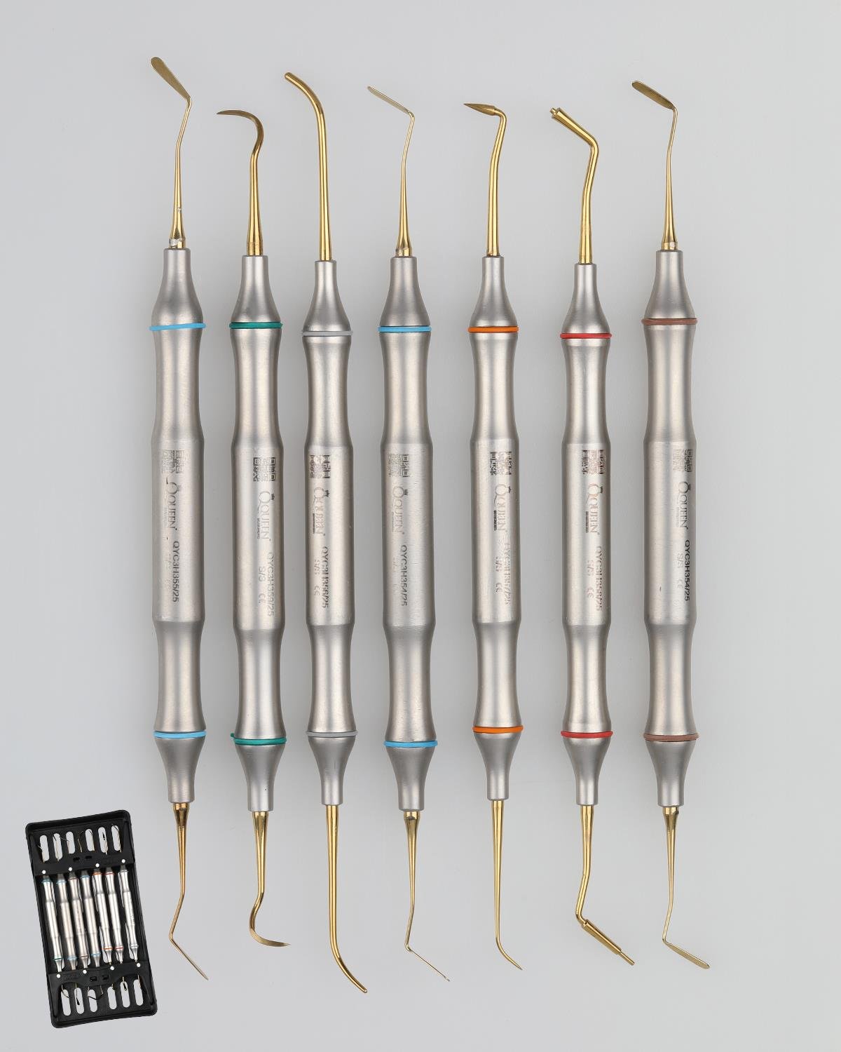 Queen  Titanyum Kompozit Aleti 18cm 7 Ad--Kaset - QYC3HSET001