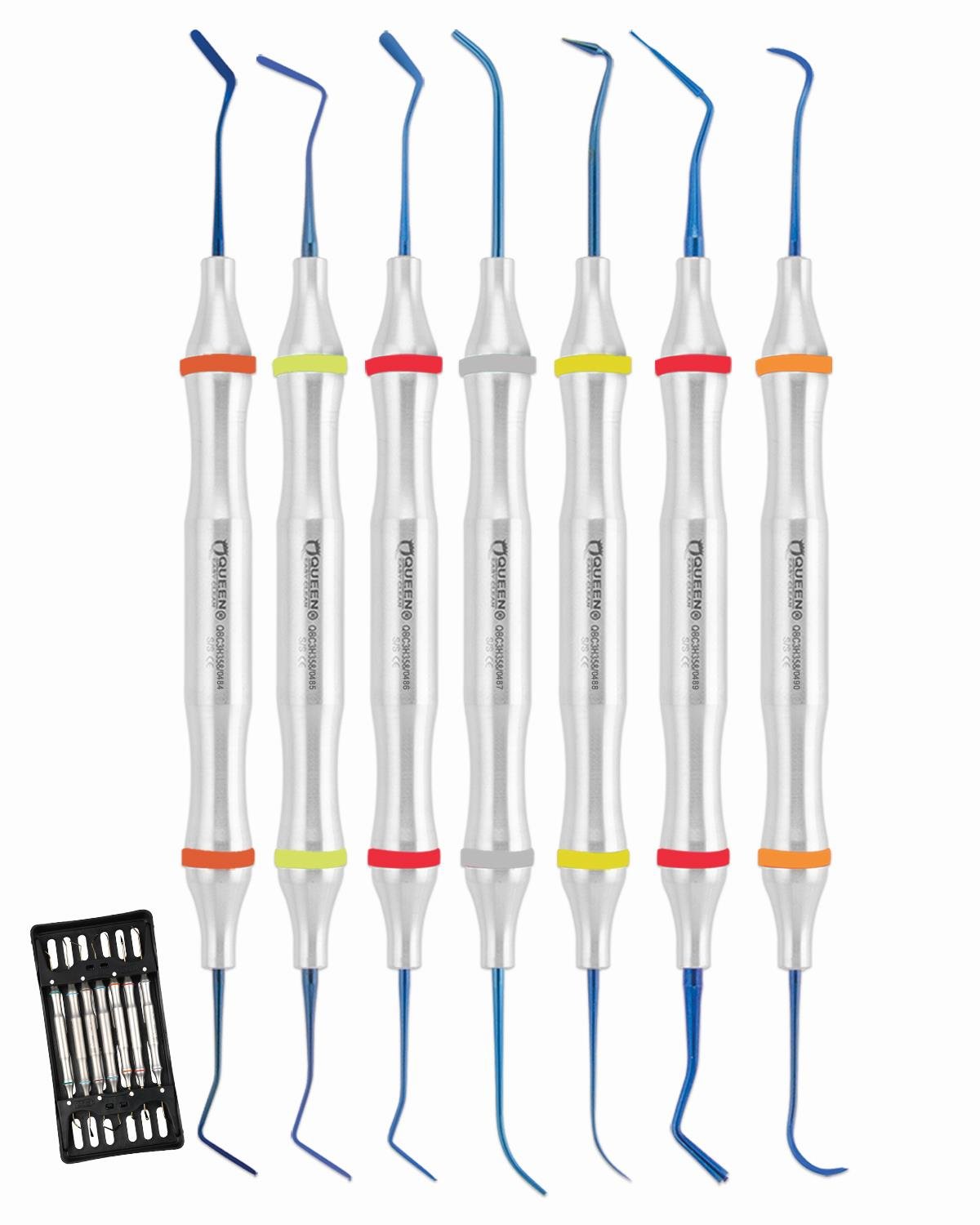 Queen  Titanyum Kompozit Aleti 18cm 7 Ad--Kaset - QBC3HSET001CAS
